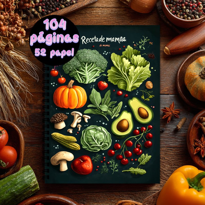 Cocktail Recipe Book - Libro di cucina spagnolo A5, rilegatura