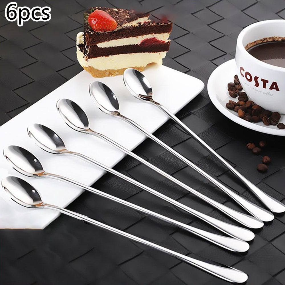 Ice Pick Pick - 6 pezzi in acciaio inossidabile cucchiaio