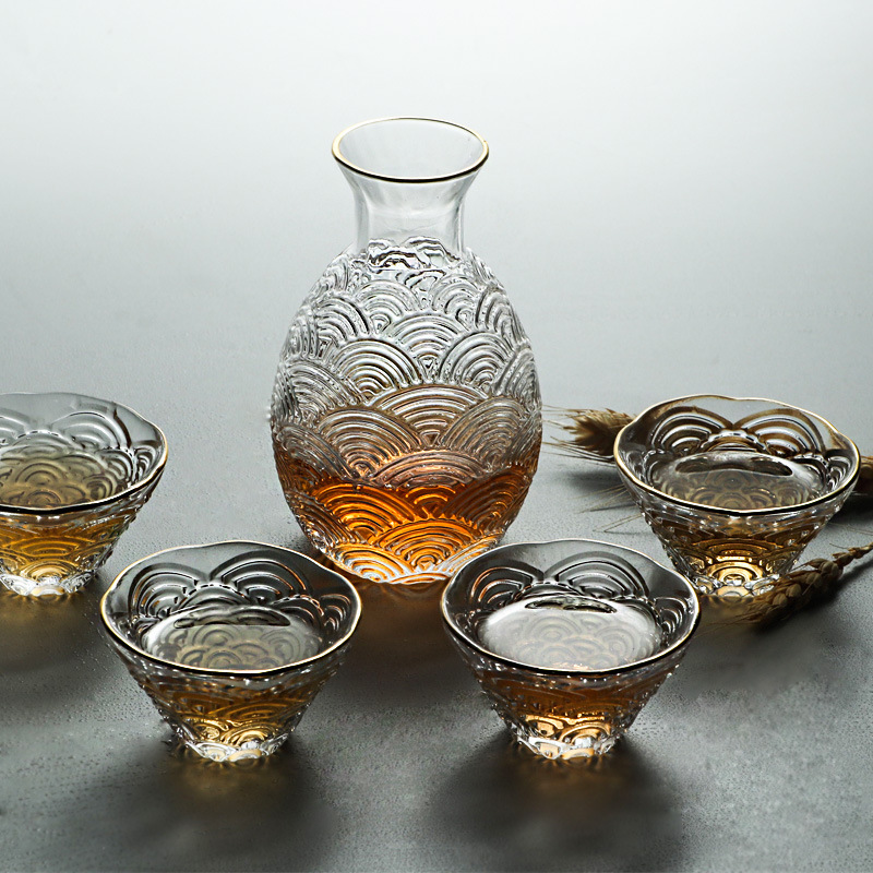 Home Bar Set - Set Giapponese per Sake con Martello,