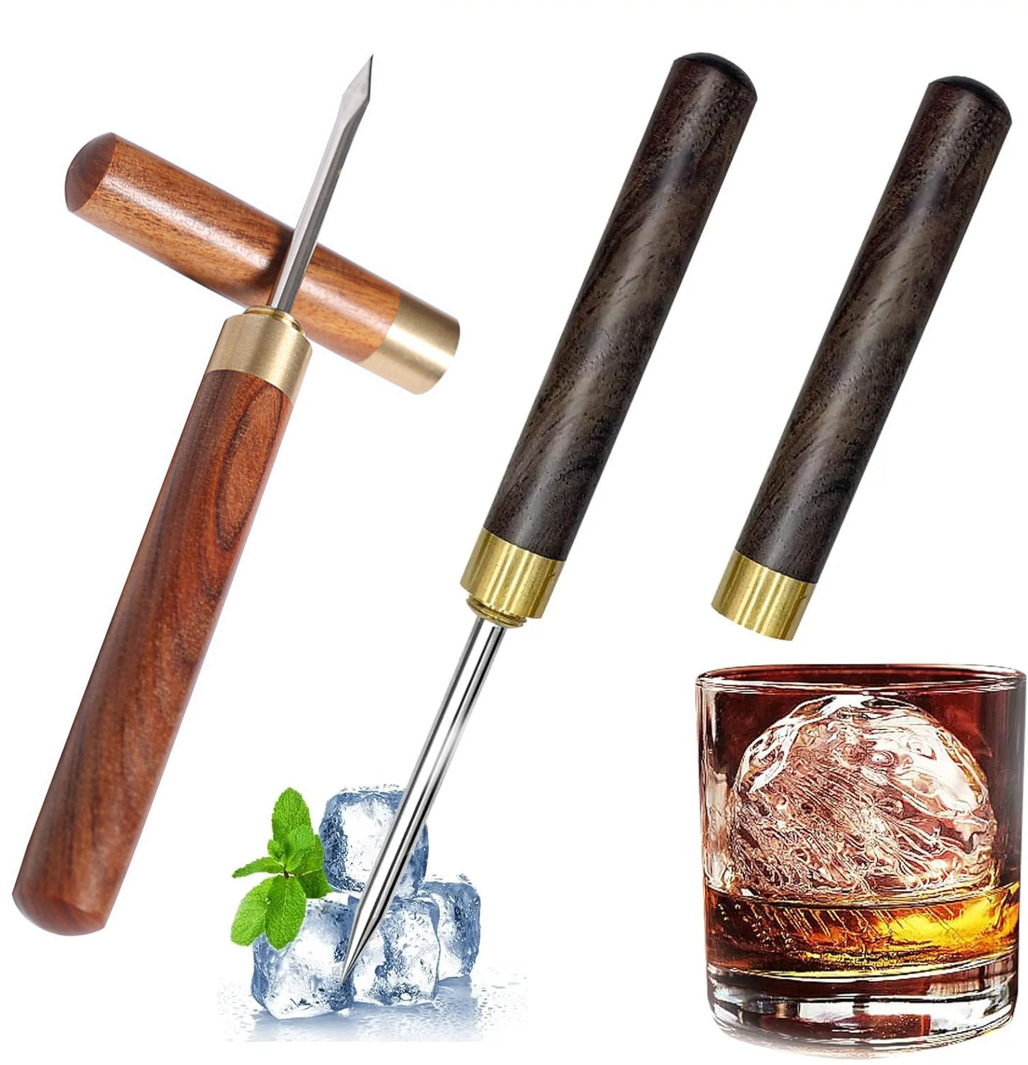 Ice Pick Pick - 2 Forbici per Ghiaccio, Utilizzabili per