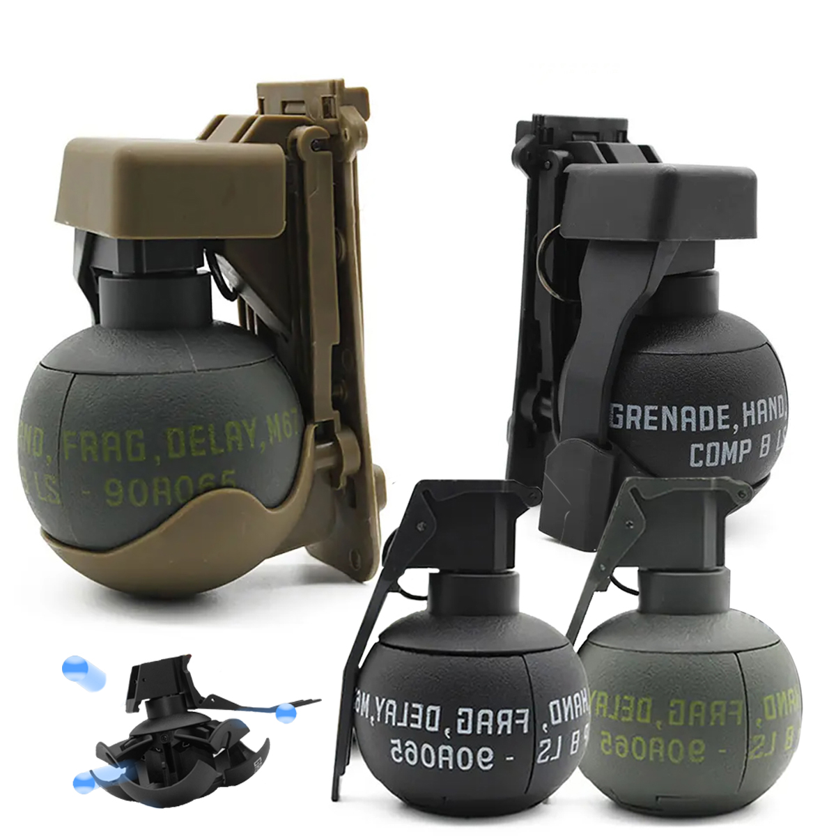 Smoking Gun Kit - Set di Modelli di Granate Tattiche