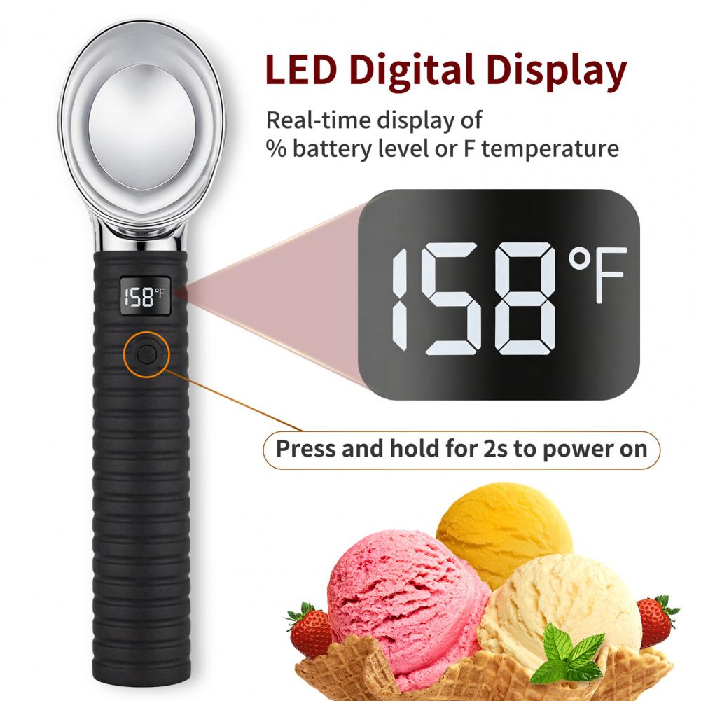 Ice Pick Pick - Cucchiaio Elettrico Riscaldato per Gelato con