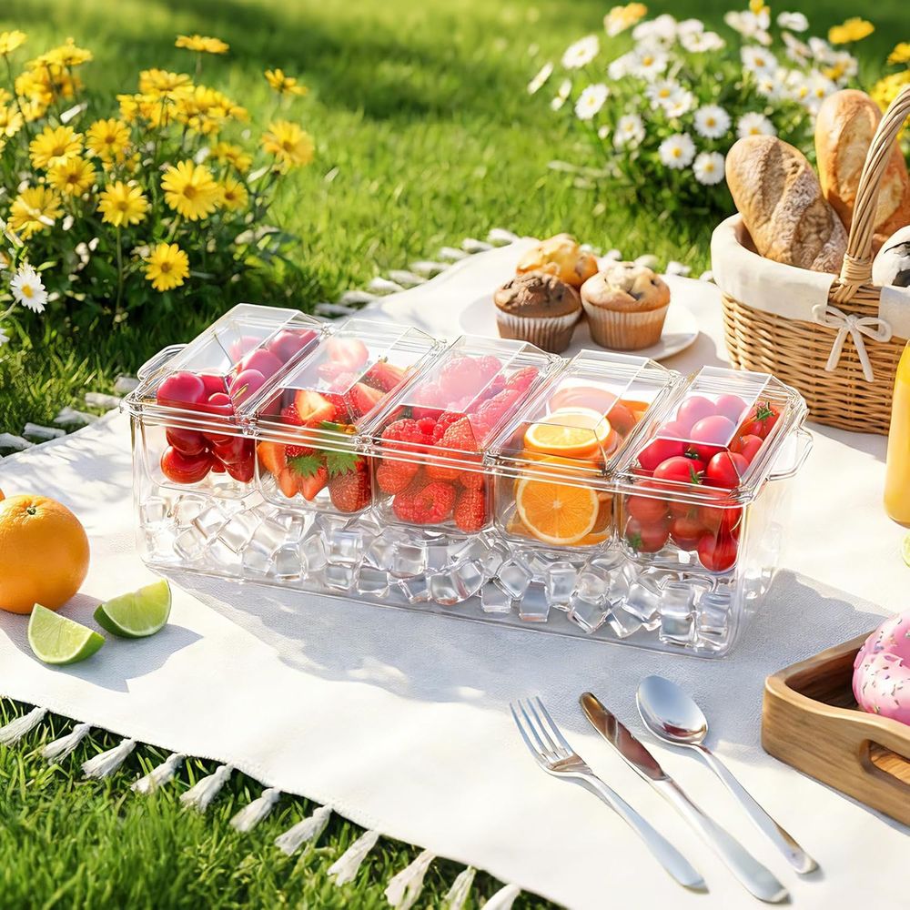 Vassoio per Condimenti, Conten - Garnish Tray Set recensione e prezzo