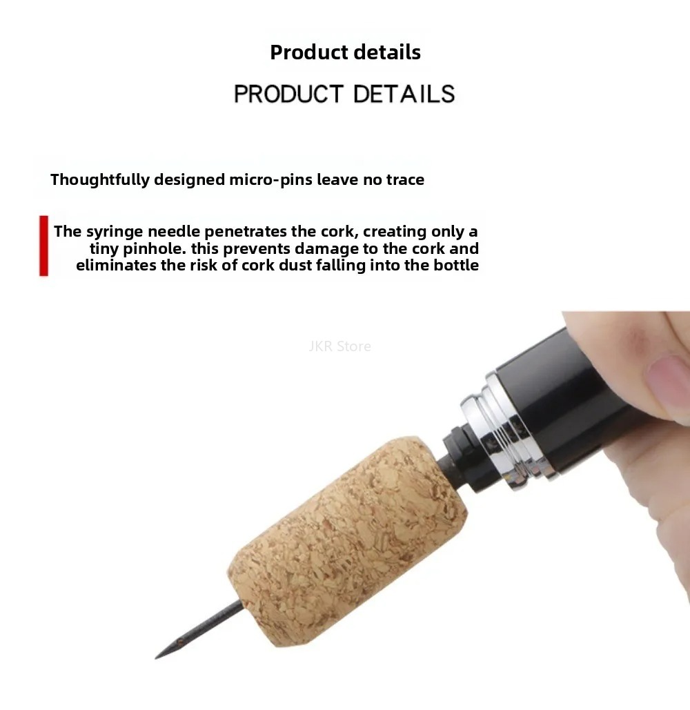 Apribottiglie a Pressione d'Ar - Wine Preservation Pump recensione e prezzo