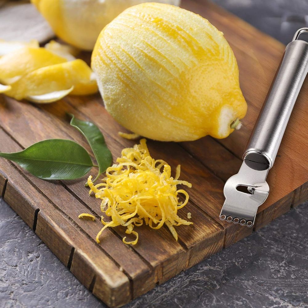 Set di 4 Pezzi in Acciaio Inos - Peeler Channel Knife recensione e prezzo