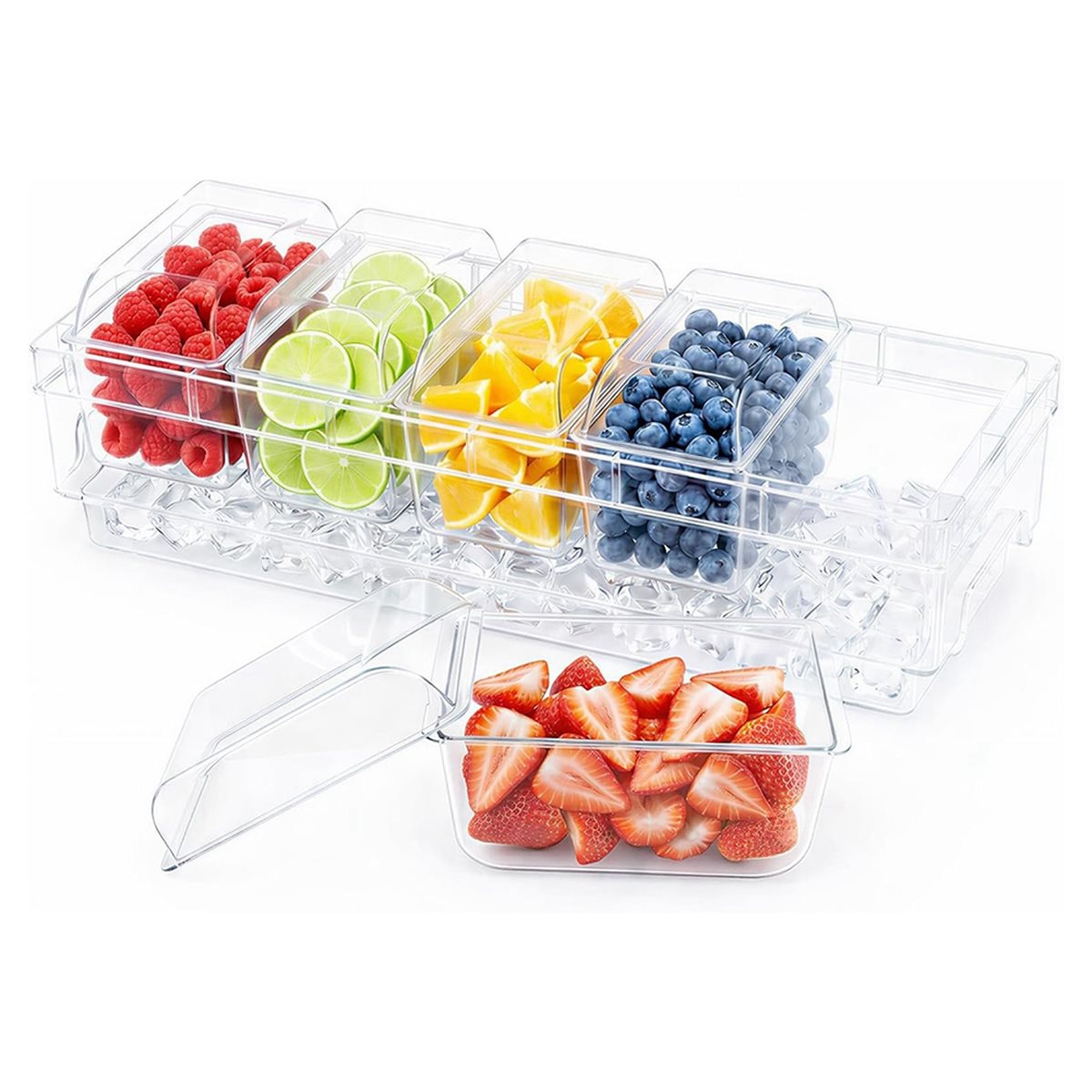 Contenitori refrigerati per co - Garnish Tray Set recensione e prezzo