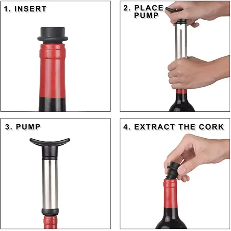 Kit pompa per vino sottovuoto  - Wine Preservation Pump recensione e prezzo