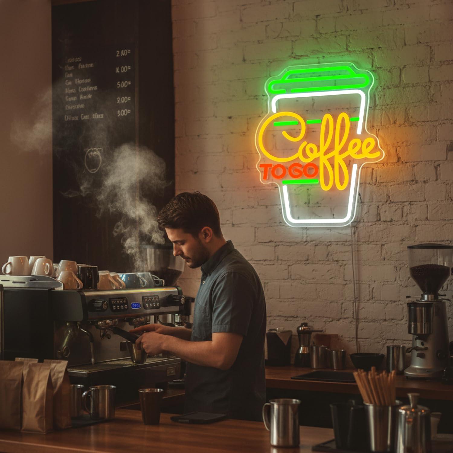 Insegna al Neon per Caffè, Luc - Home Bar And Restaurant recensione e prezzo