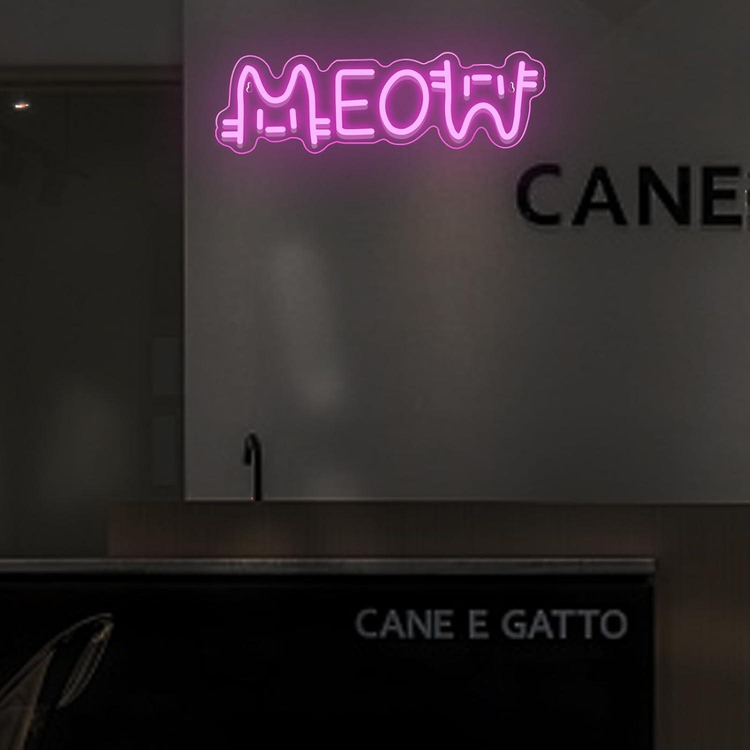 Insegna al Neon a Forma di Gat - Home Bar And Restaurant recensione e prezzo