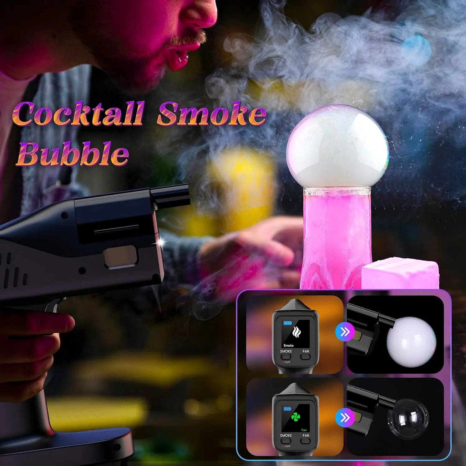 Kit Pistola Elettrica per Boll - Smoking Gun Kit recensione e prezzo